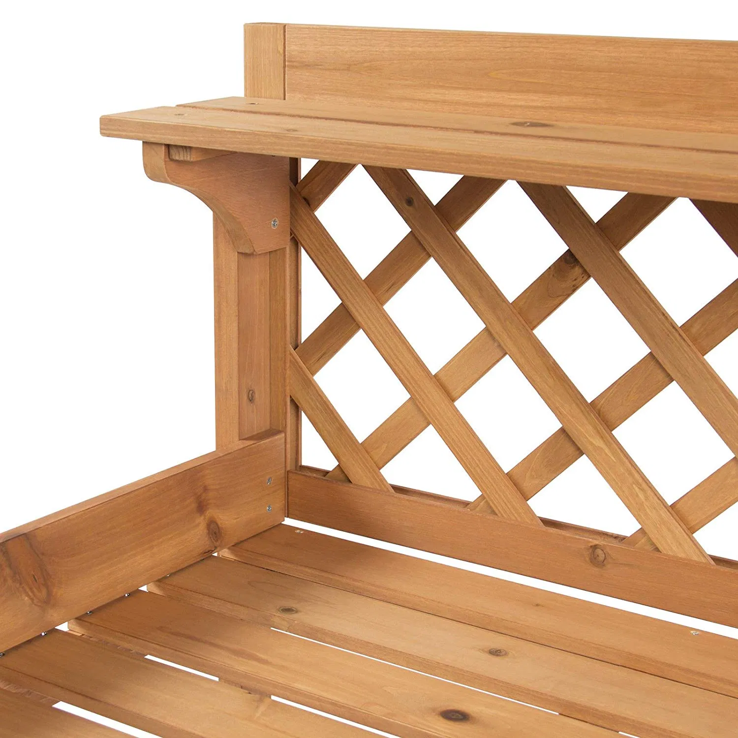 High-Quality Timber Garden Work Shelf Garden Work Bench Station Wooden