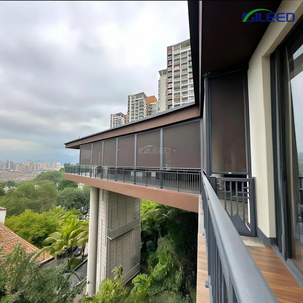 New Windproof Roller Shutter Electric Smart Blackout for Outdoor