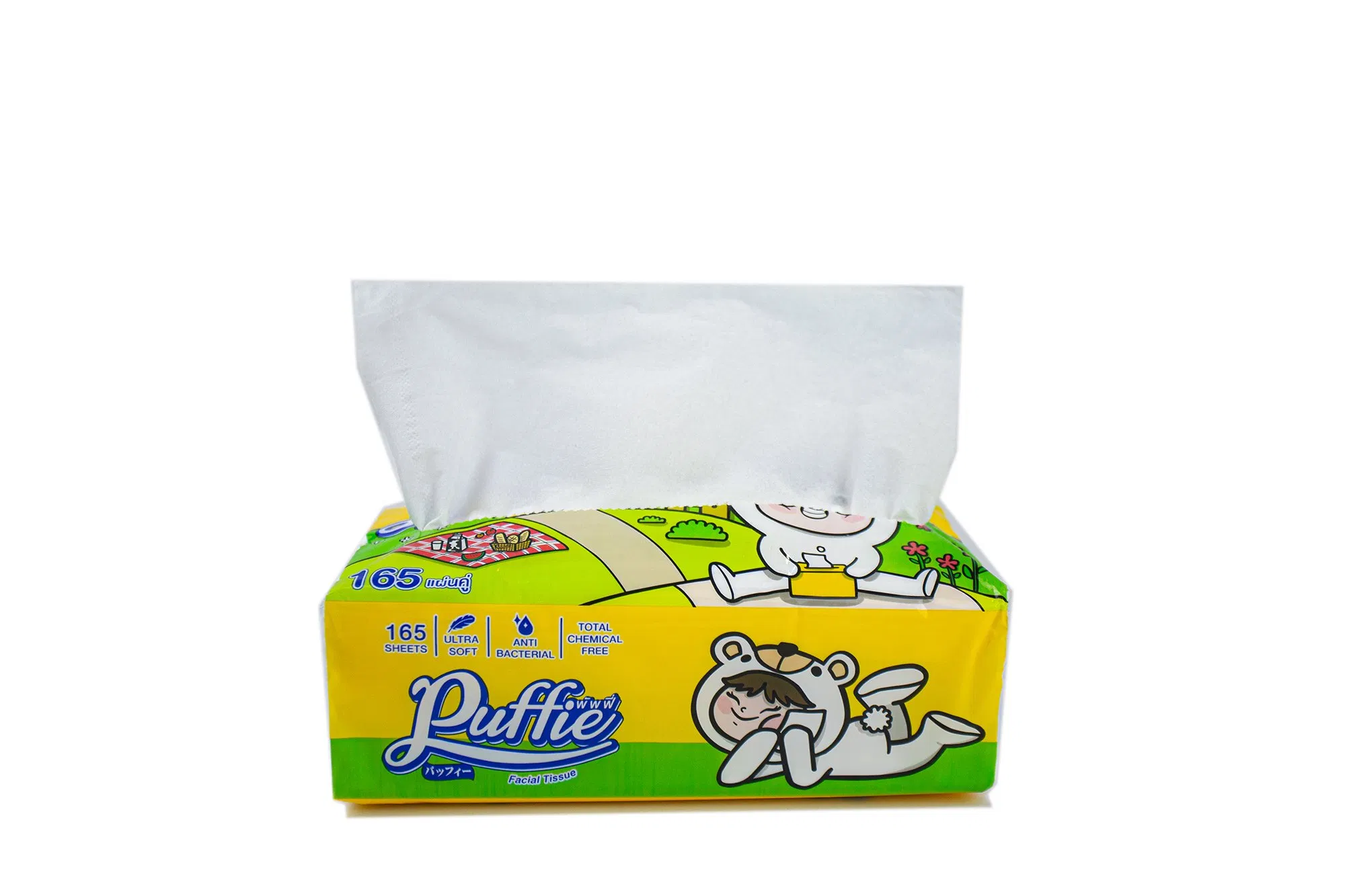 Custom Print Option for Branding Facial Tissue