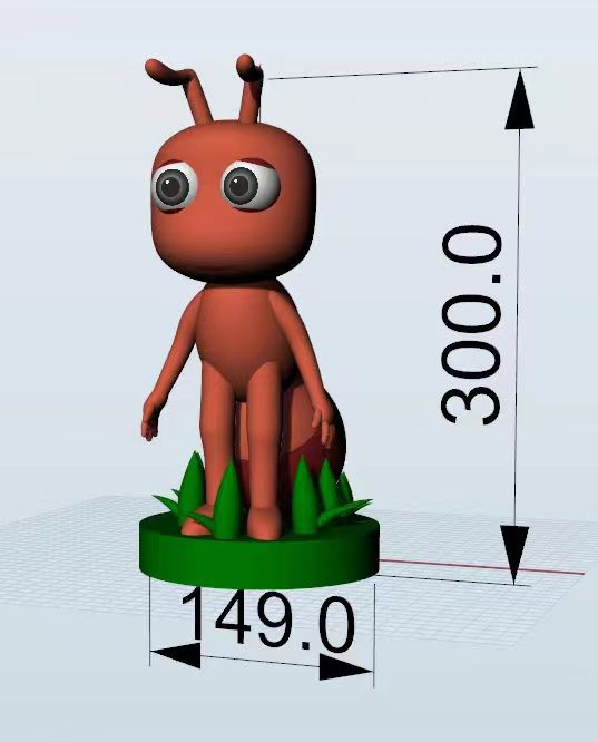 Boyi Advertising Inflatable Ant Cartoon Inflatable Big Ant Cartoon