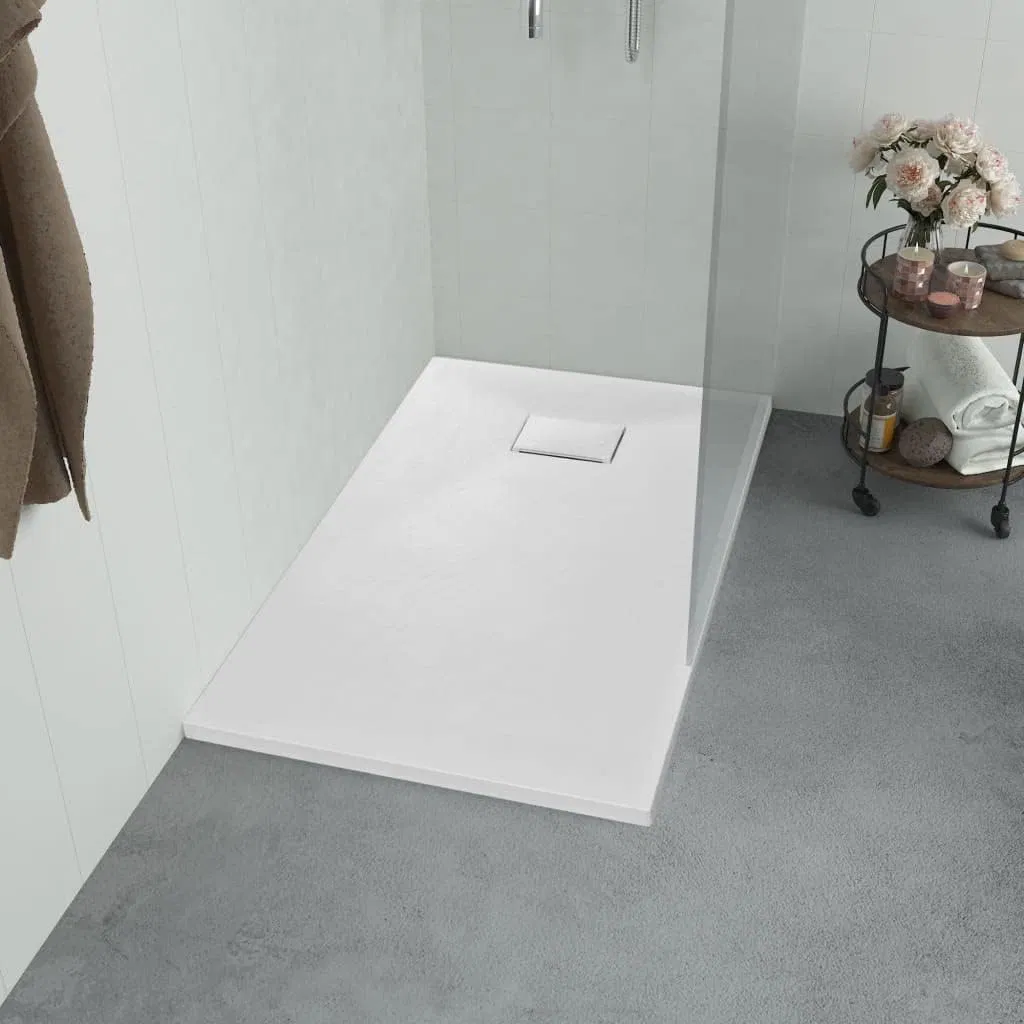 High Grade Reinforced Modern Bathroom Fiberglass SMC Shower Tray