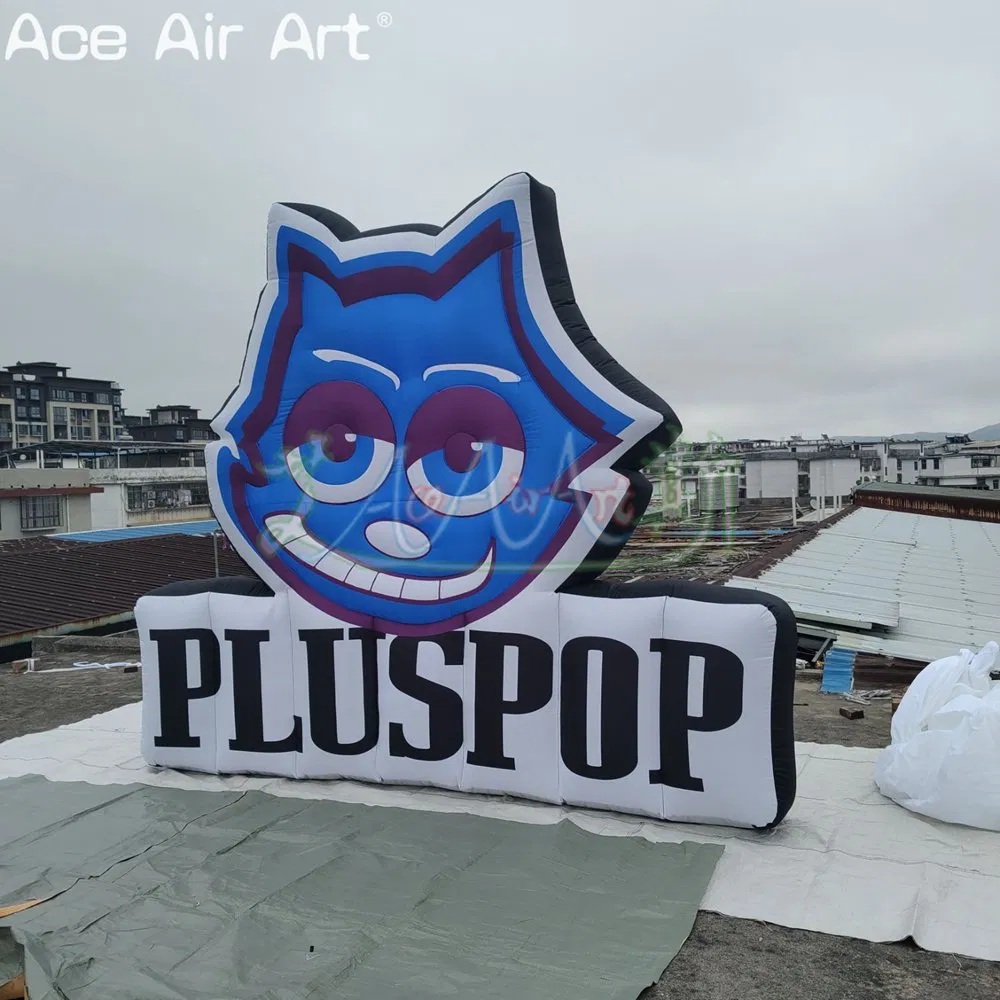 Custom Inflatable Cartoon Sign with Text Inflatable Billboard for Outdoor Events Branding