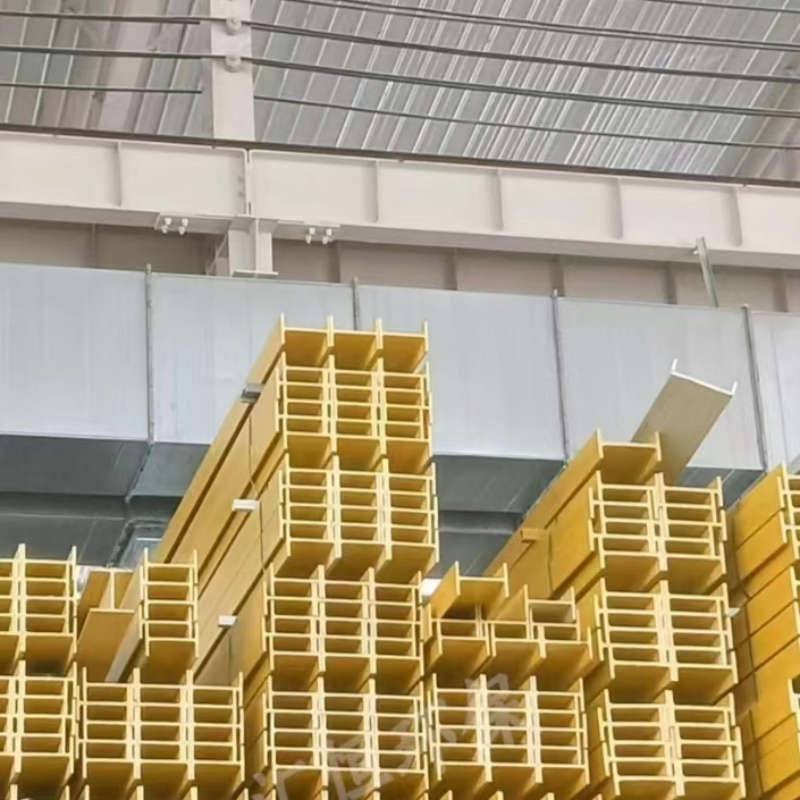 Outstanding Fiberglass Item with Premium Design FRP I-Beam Pultruded Profiles