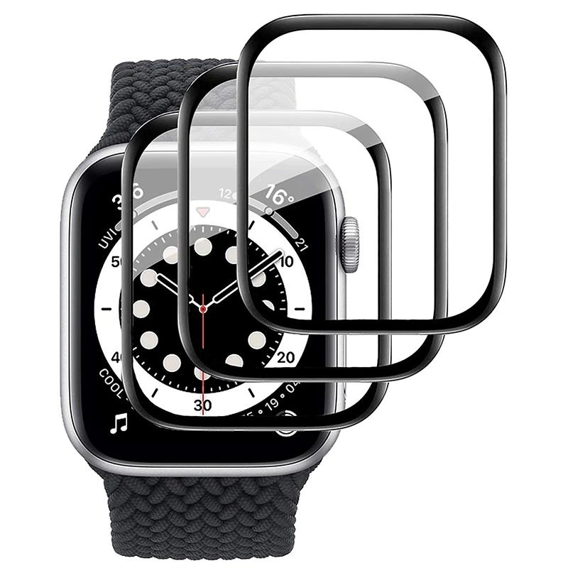 Защитное стекло 3D для Apple Watch Series 1-8, 38-45мм