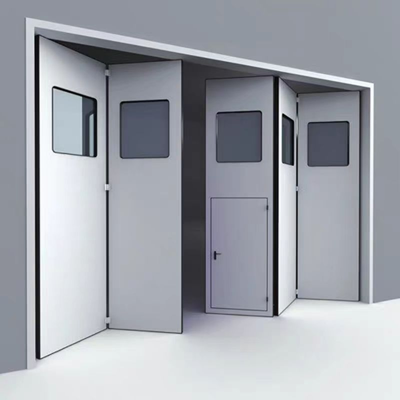 Chinese Supplier High Quality Automatic Industrial Insulated Small Folding Door