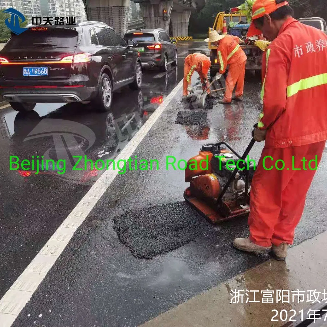 Bituminous Road Repair Cold Mix Asphalt Fast Open Traffic