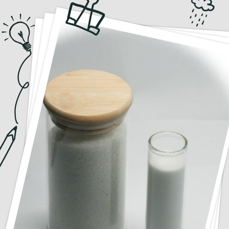 High Roundness Micron Glass Bead for Grinding Media