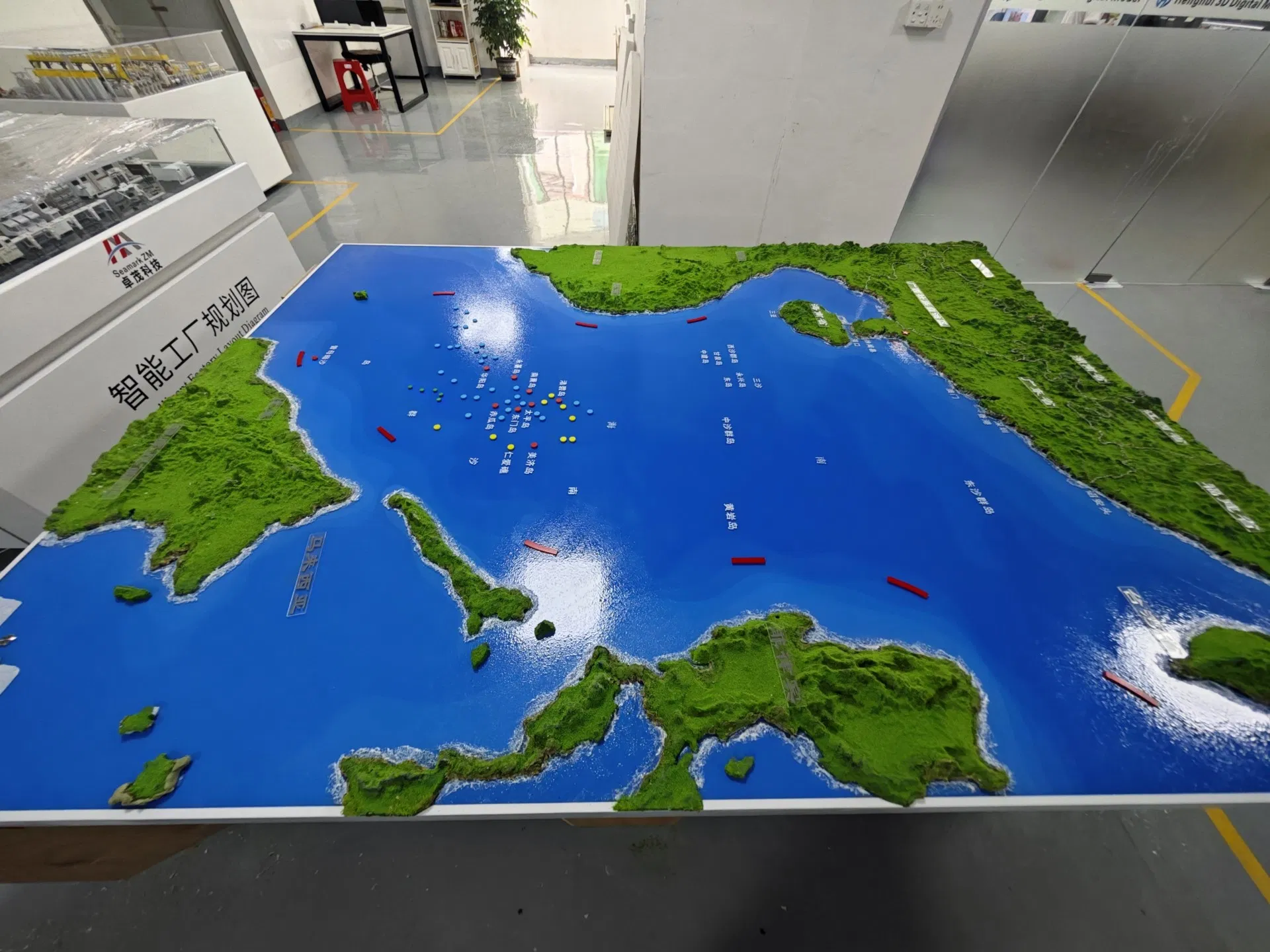 Terrain and Landform Sand Table Model Making