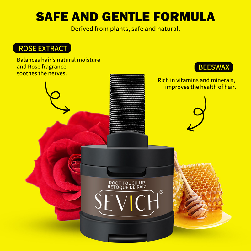 Root Cover up Hot Sale Custom Multi-Color Waterproof Hair Styling Hairline Powder