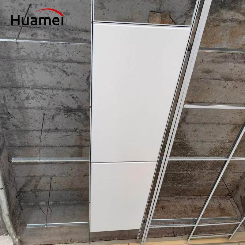 Fiberglass Acoustic Ceiling Tegular Edge Sound Absorption Ceiling