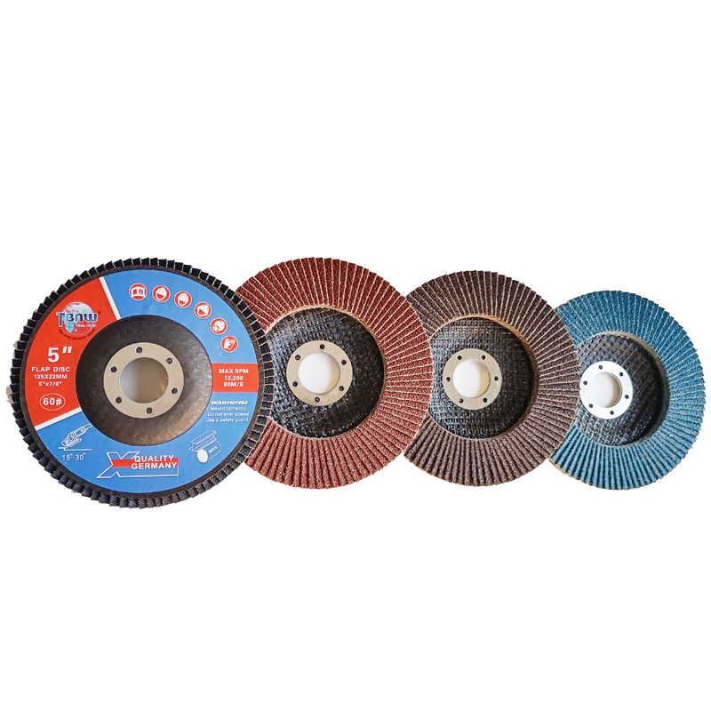 5 Inch G60 Steel Polishing for Power Tools Abrasive Zirconia Flap Disc
