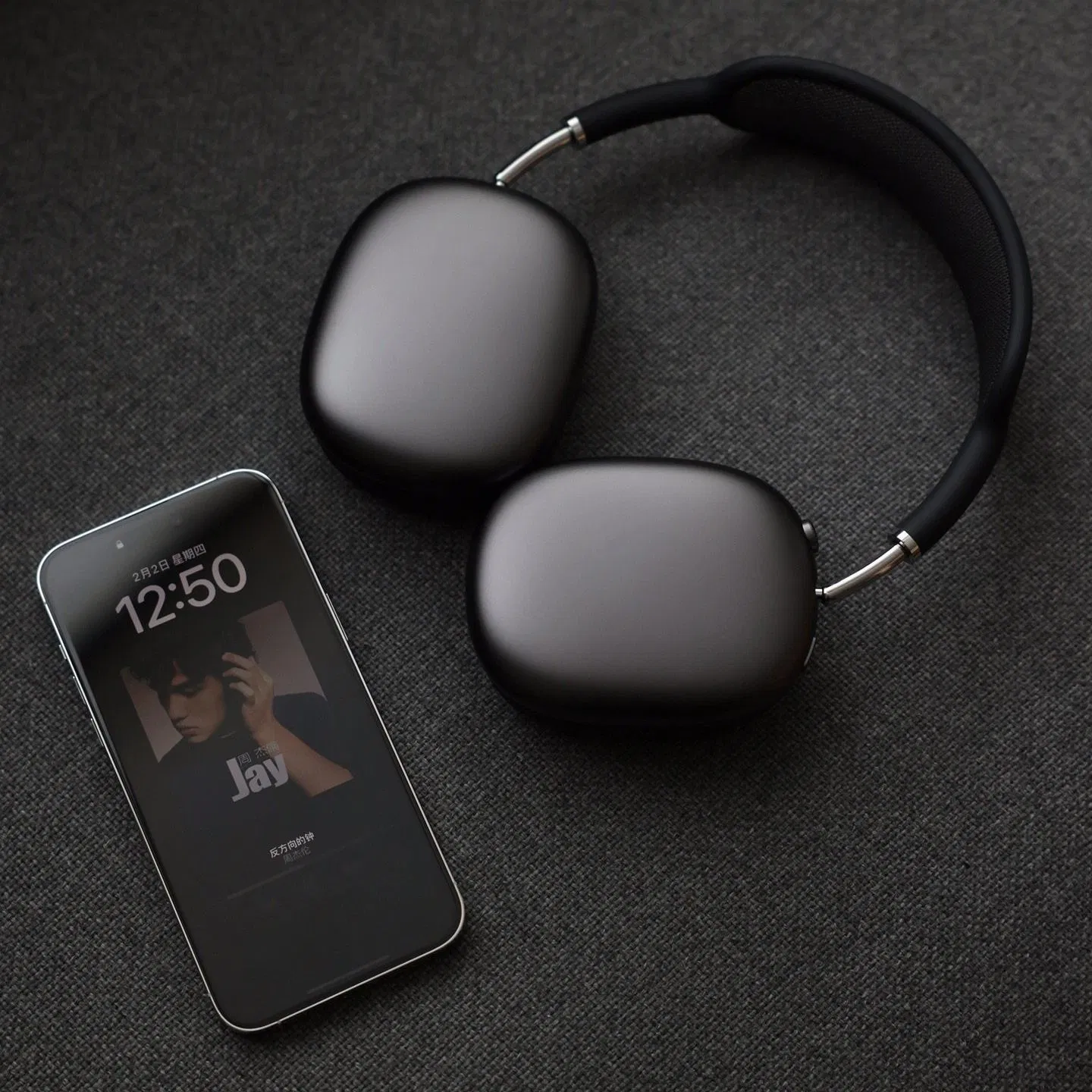 This One Is Enough, 1: 1 Original Quality - Max (with Valid Serial Number) Stereo HiFi Headphones Spatial Audio & Noice Reduction Headset