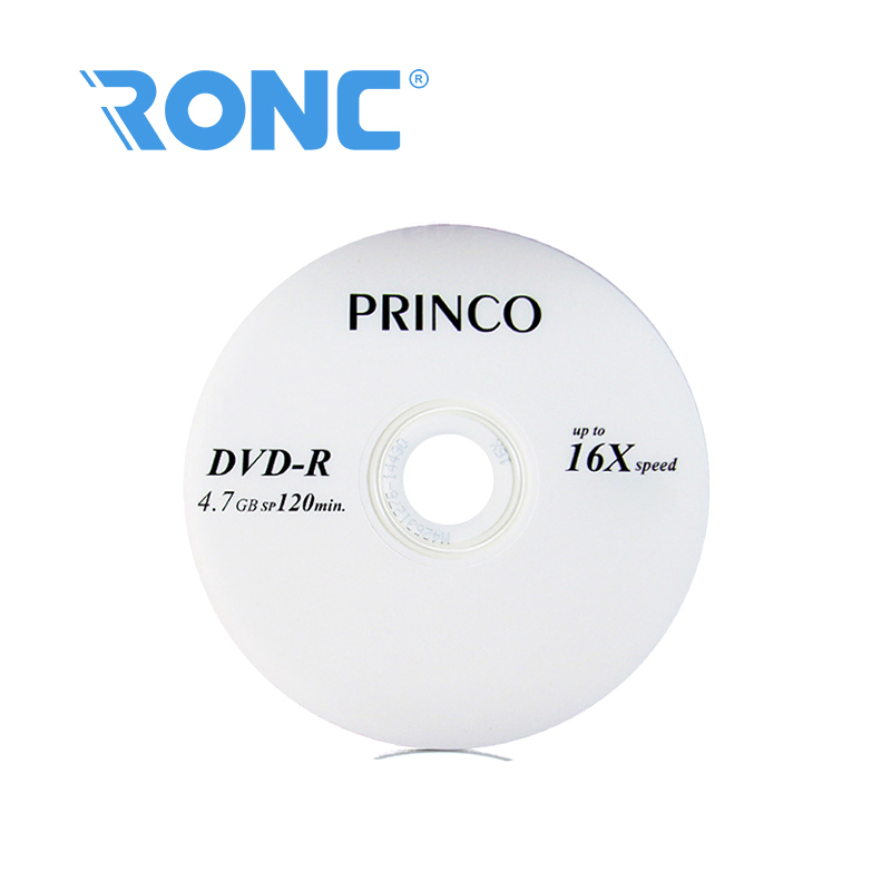 DVD-R диски 4.7ГБ, 16x, однослойные, для печати