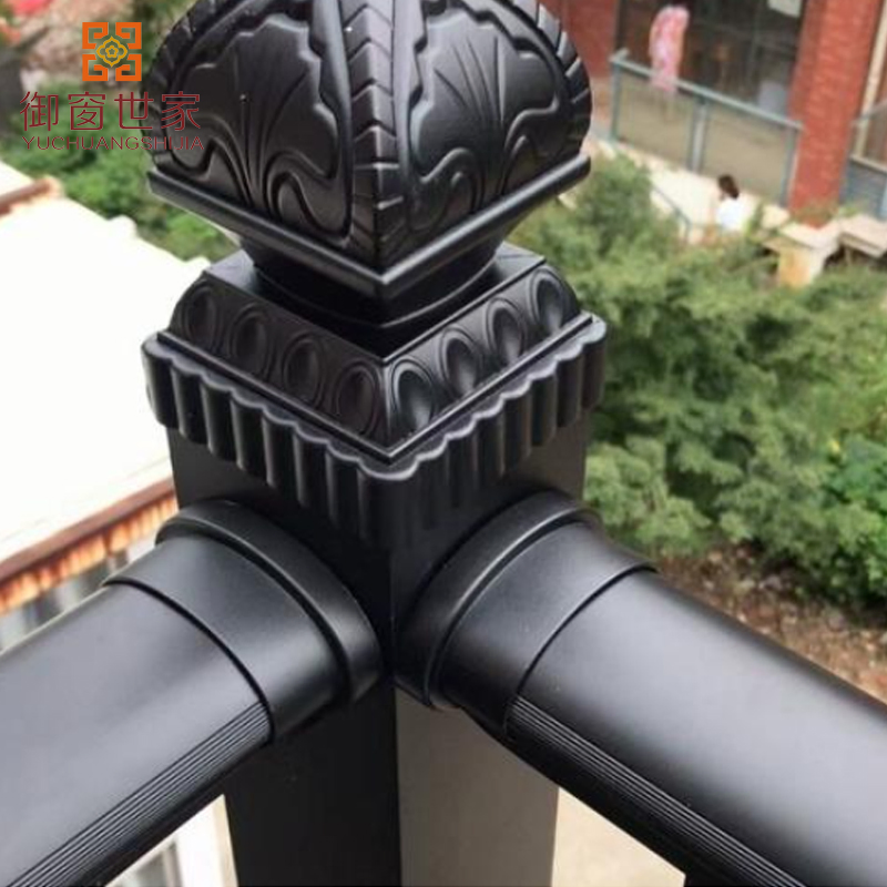 Custom Design Anti Corrosion Wrough Iron Metal Ornamental Aluminum Railing