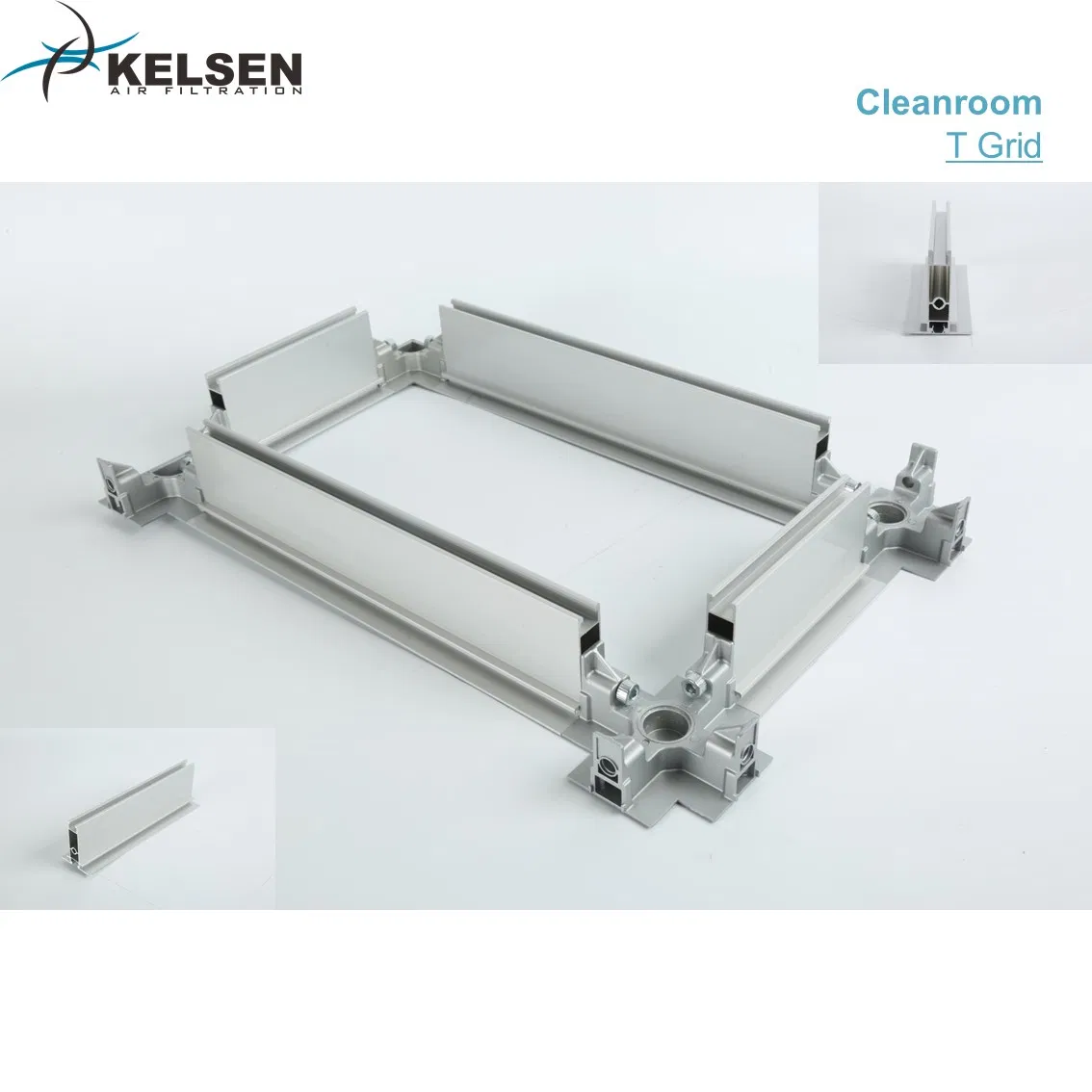 Cleanroom Room Side Replaceable Ceiling Joist T Grid Keel