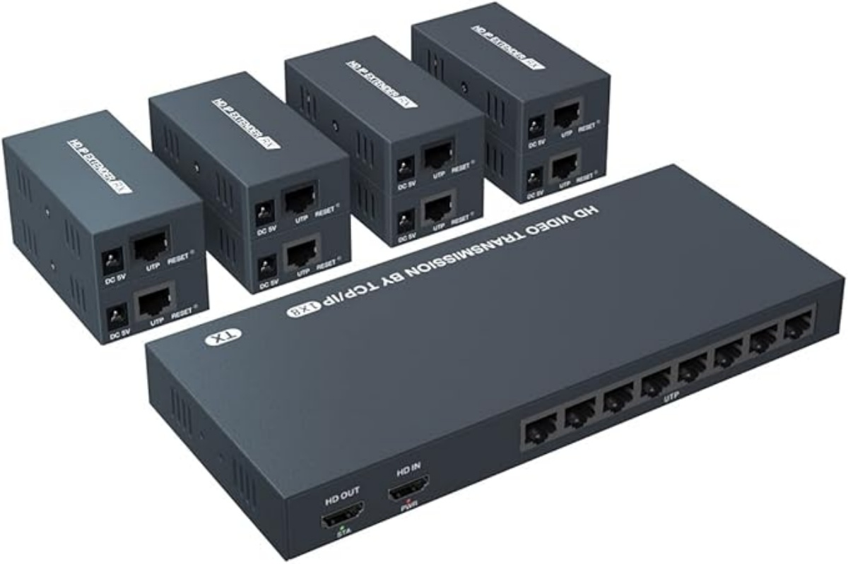 Custom 150m HDMI Splitter Extender 1X8