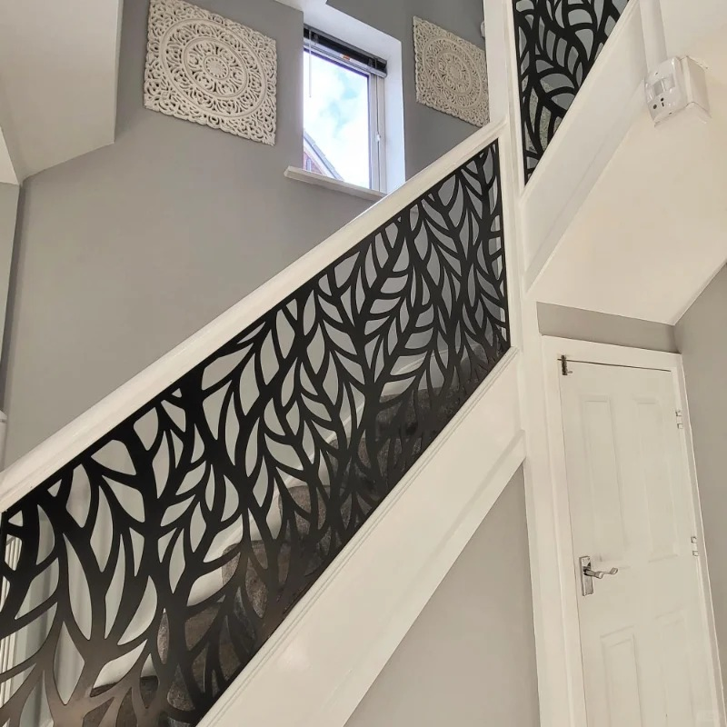 Fashionable Balcony Staircase Safety Railings Fence Enhance Home Safety