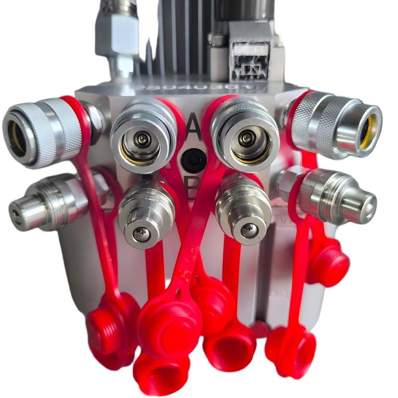 Пневматический гидравлический насос 3-х скоростной для гайковерта