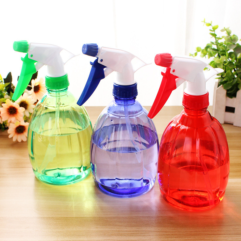 Hand Press Spray Bottle Watering Cleaning Bottle