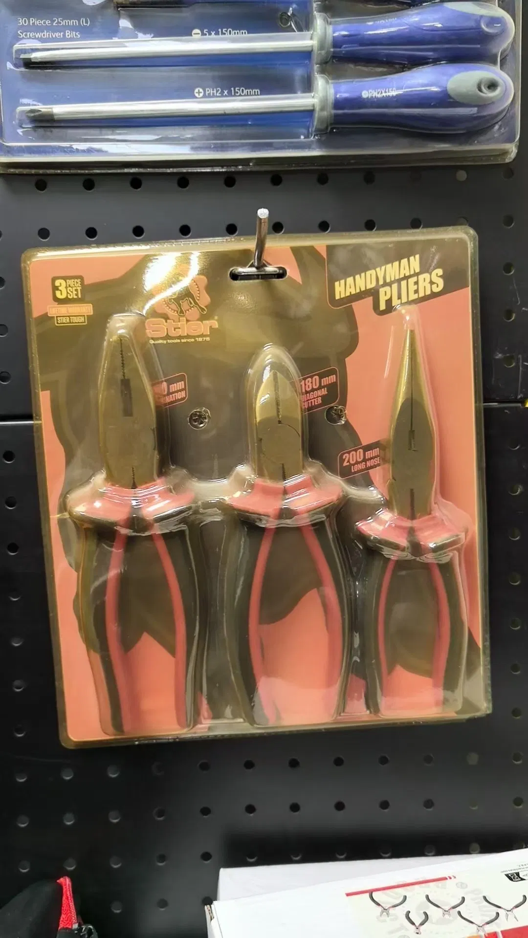 Factory Direct Industrial Grade Universal Diagonal Cutting Combination Pliers Set