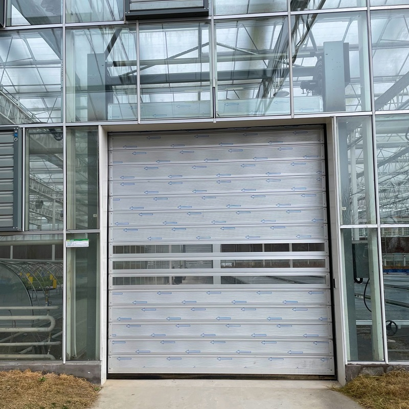 Rapid Rolling Security Insulated Roll up Industrial High Speed Spiral Doors