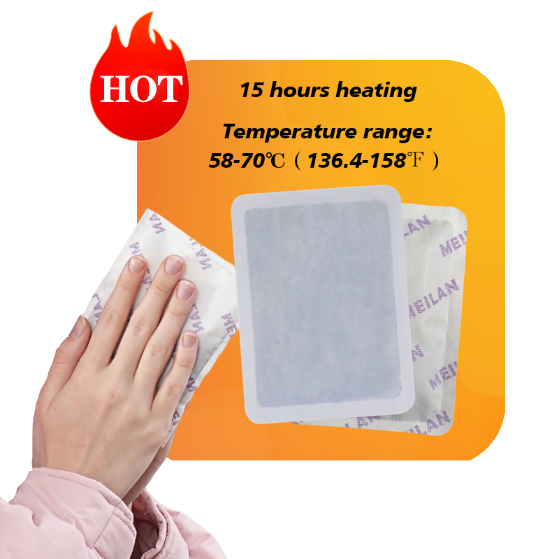 Natural Ingredients Non-Woven Fabric Comfortable Easy to Use Self Heating Hand Warmer
