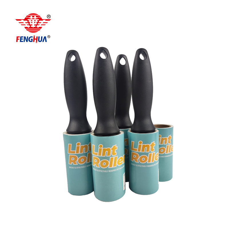 Household Adhesive 4 Inches 30 60 100 Sheets Tear Paper Cleaning Brushed Sticky Pet Hair Dust Lint Rollers for Clothes