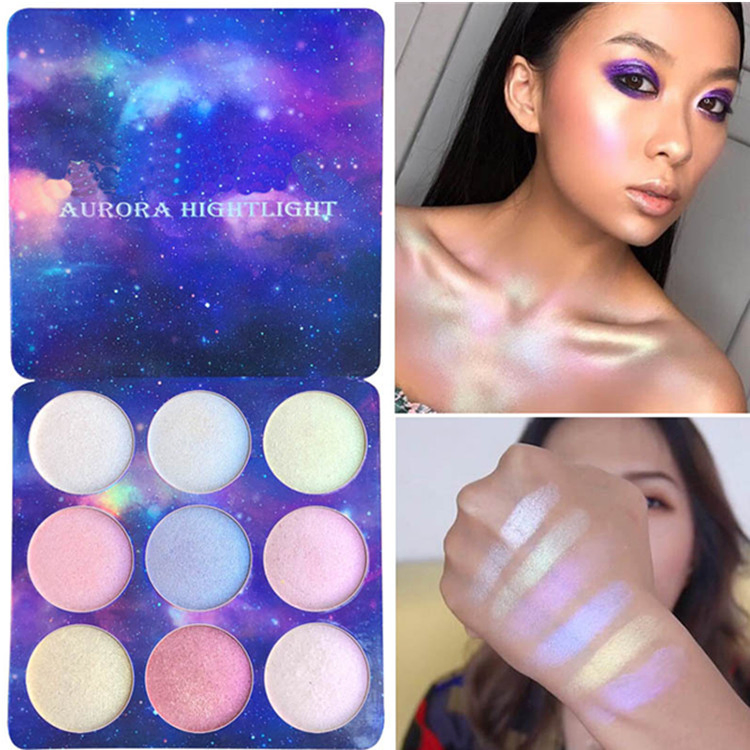 Powder Bronzer Pearl Color Chameleon Highlight Private Label Highlighter Makeup