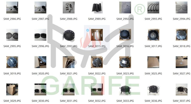 Classic Designer Black Steel Wood Burning Fire Pit Outdoor Fire Pit