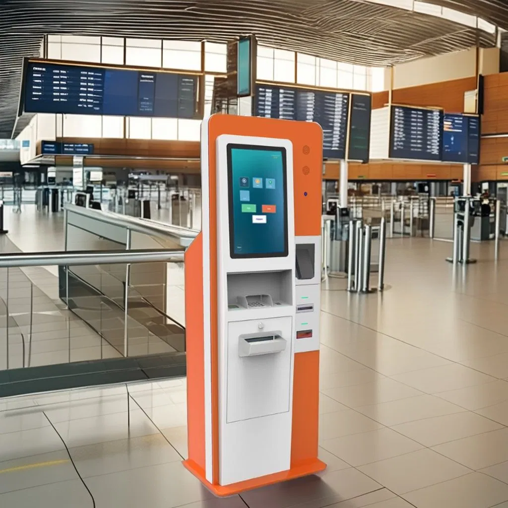 High Security Standard Two Way Currency Exchange Bank ATM Kyc Crypto Machine Batm Btc Self Service Booth