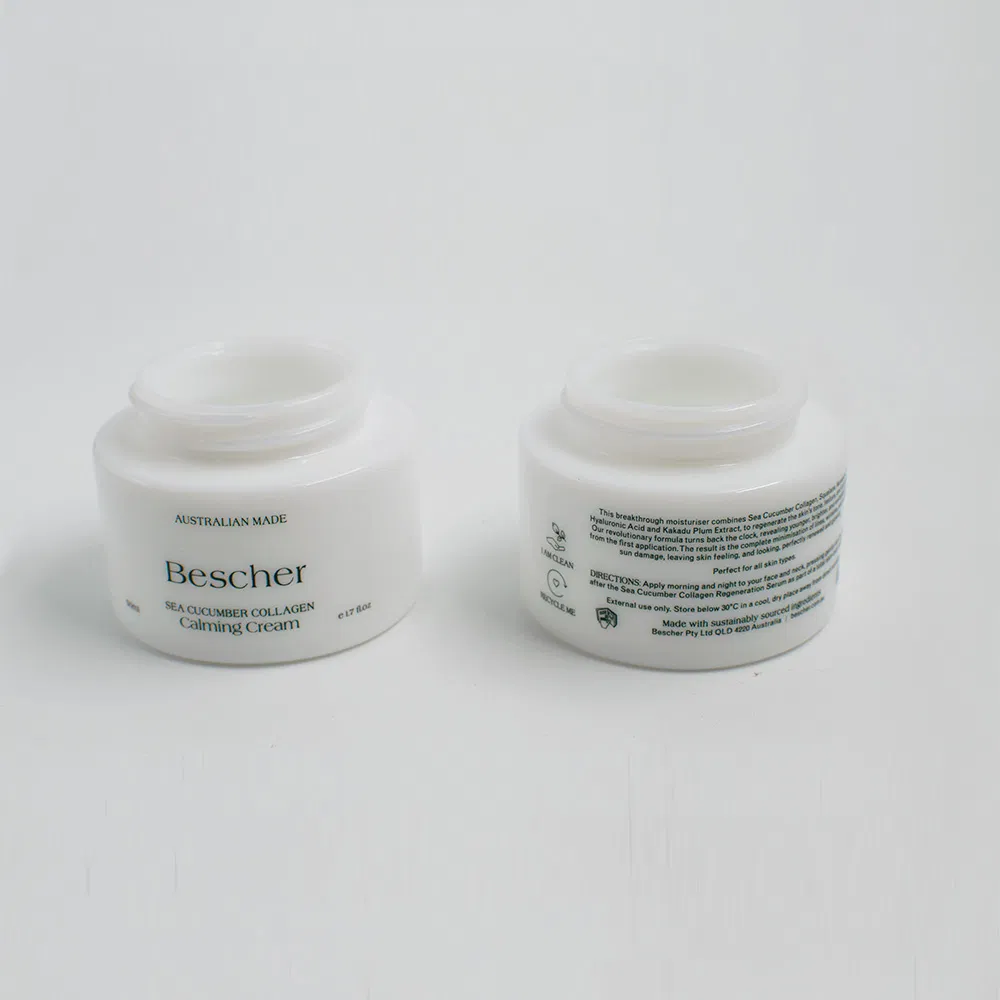 Hot Sale Cosmetic Packaging Cream Glass Jar Lotion Glass Bottle