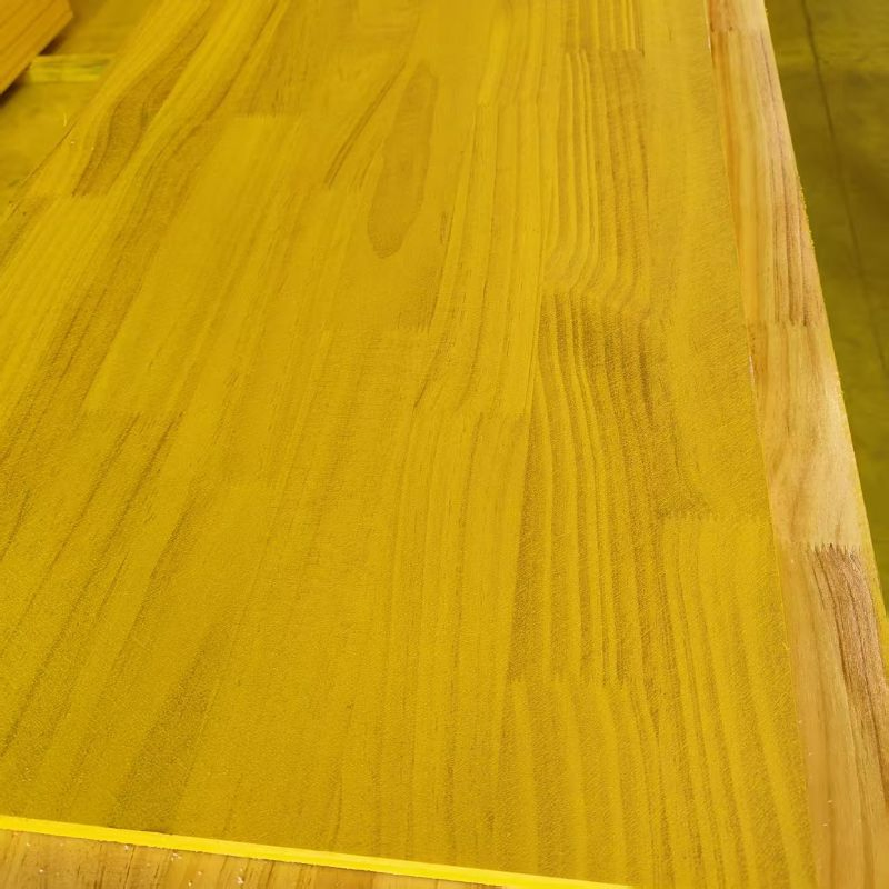 Yellow Triple-Layer Pine Formwork Board 27X500X2000 Shutter Panels for Concrete