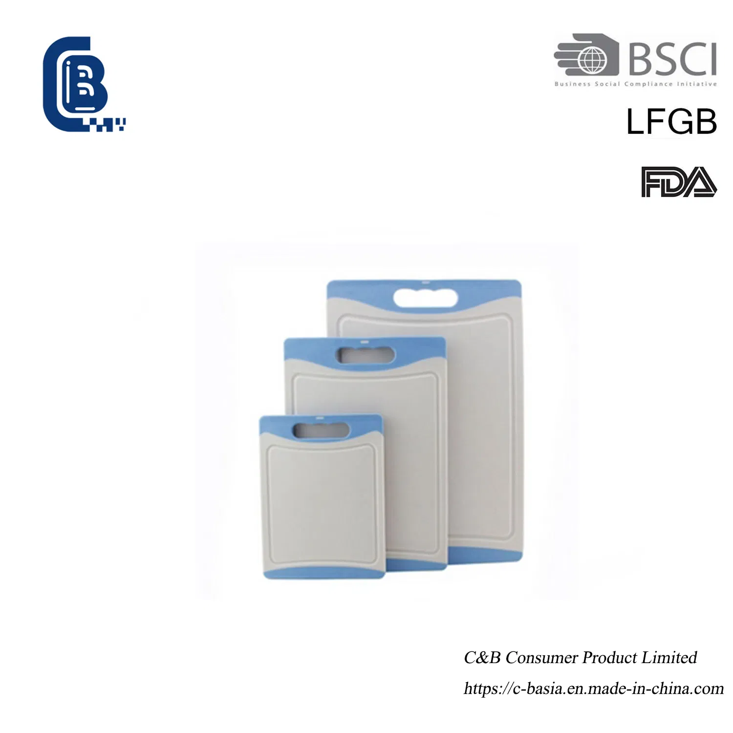 Color-Coded Food Cutting Boards (4PCS) - Kitchen Set with Stand, Dishwasher Safe