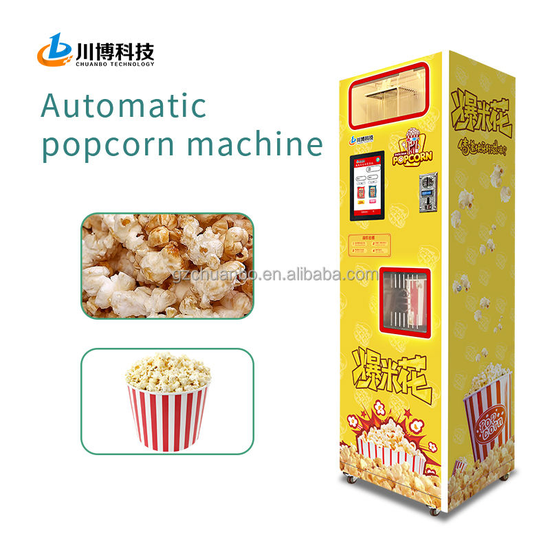 Industrial Electric Popcorn Machine Price Commercial Vending Machine Automatic Popcorn