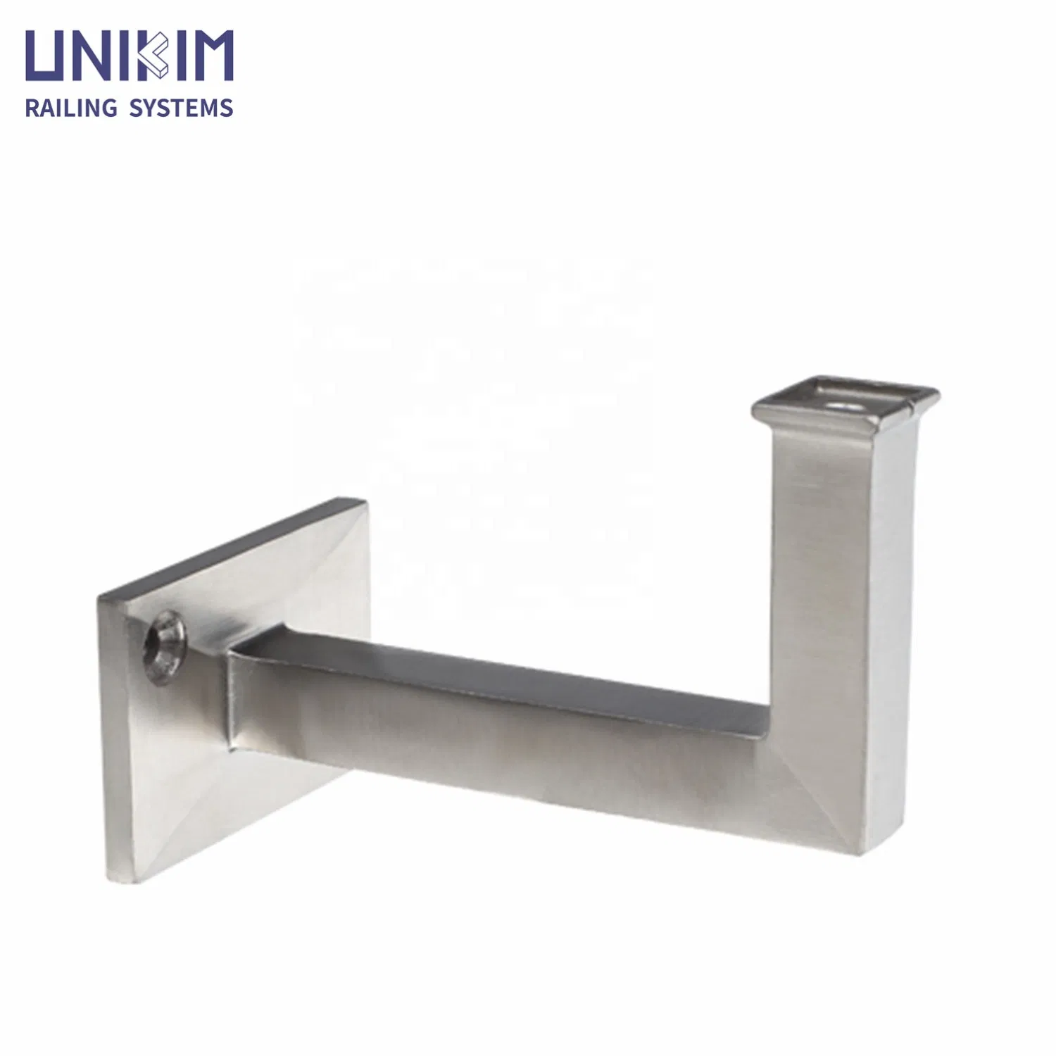Heavy Duty Stainless Steel Side Mount Pipe Wall Handrail Bracket