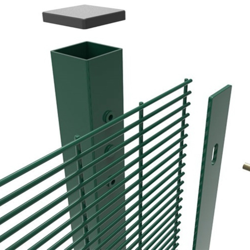 Construction-Decoration 358 Wire Mesh Fence Anti Climb Welded Wire Mesh Fence Panel