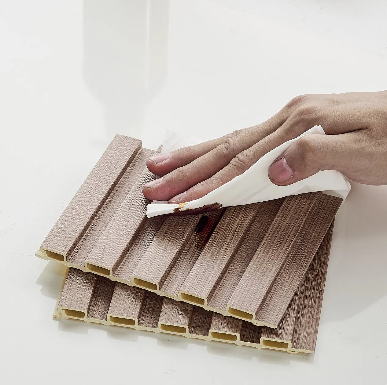 WPC Wallpanel Fireproof Waterproof Wall Panel for House Construction Material