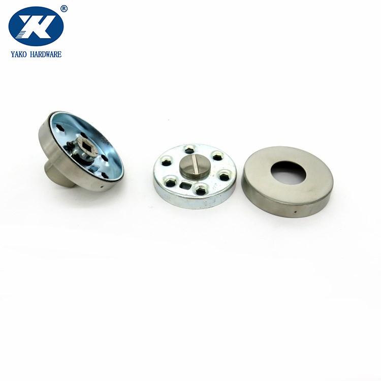 Stainless Steel Bathroom Door Knob Handle Knobset Thumb Turn Wc Indicator