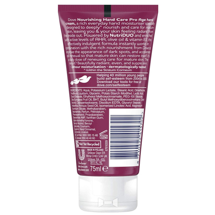 Natural Dry Skin Nourishing Hand Care PRO Age Hand Cream