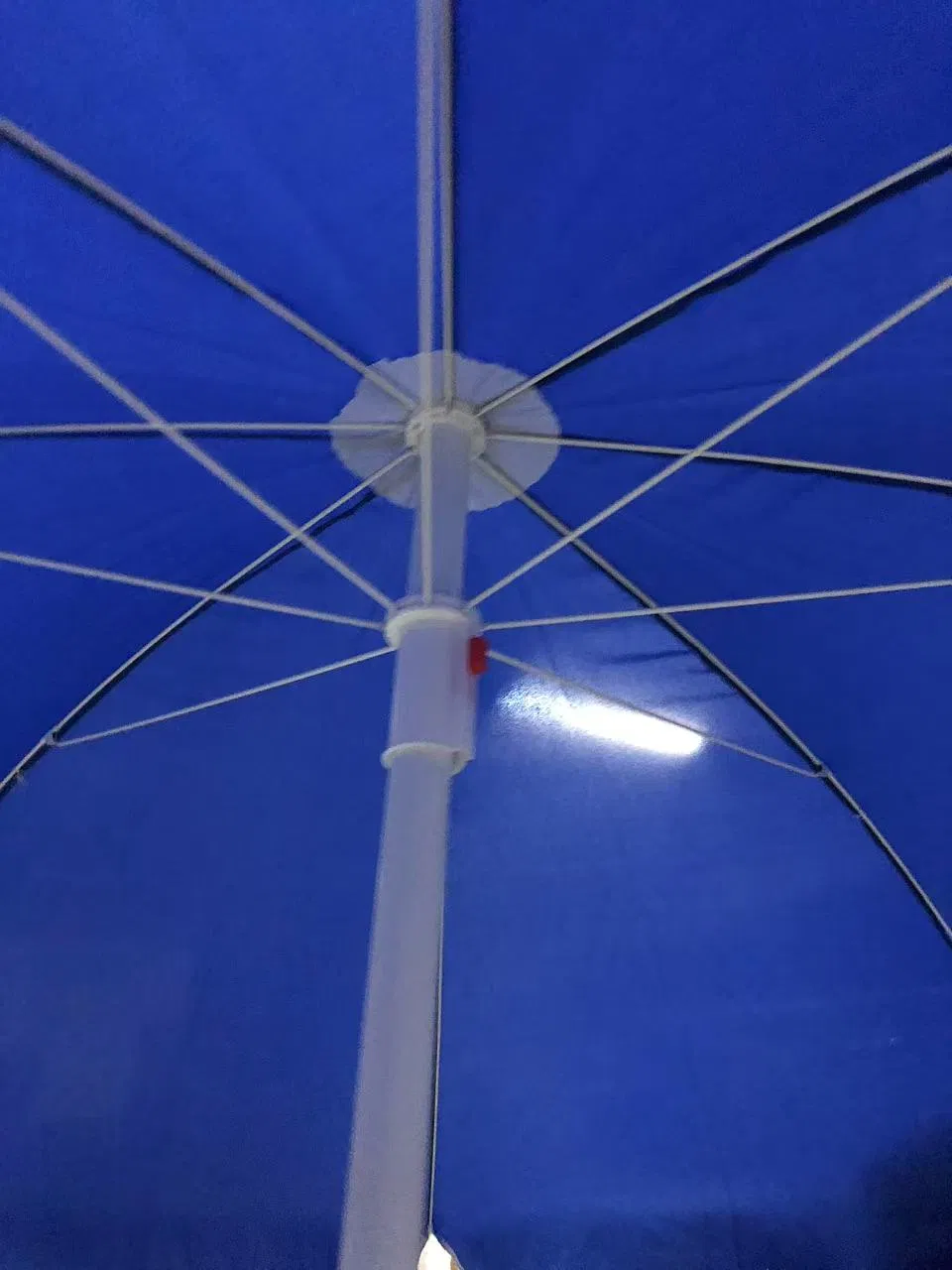 43inch 8ribs Outdoor Polyester Rain Protection Large Sizze Beach Umbrella