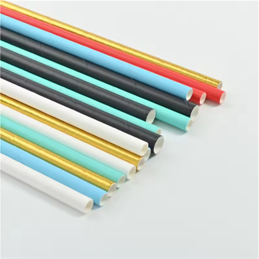 Natural Coconut Leaf Straws Sustainable Disposable Drinking Straws for Beverages and Desserts