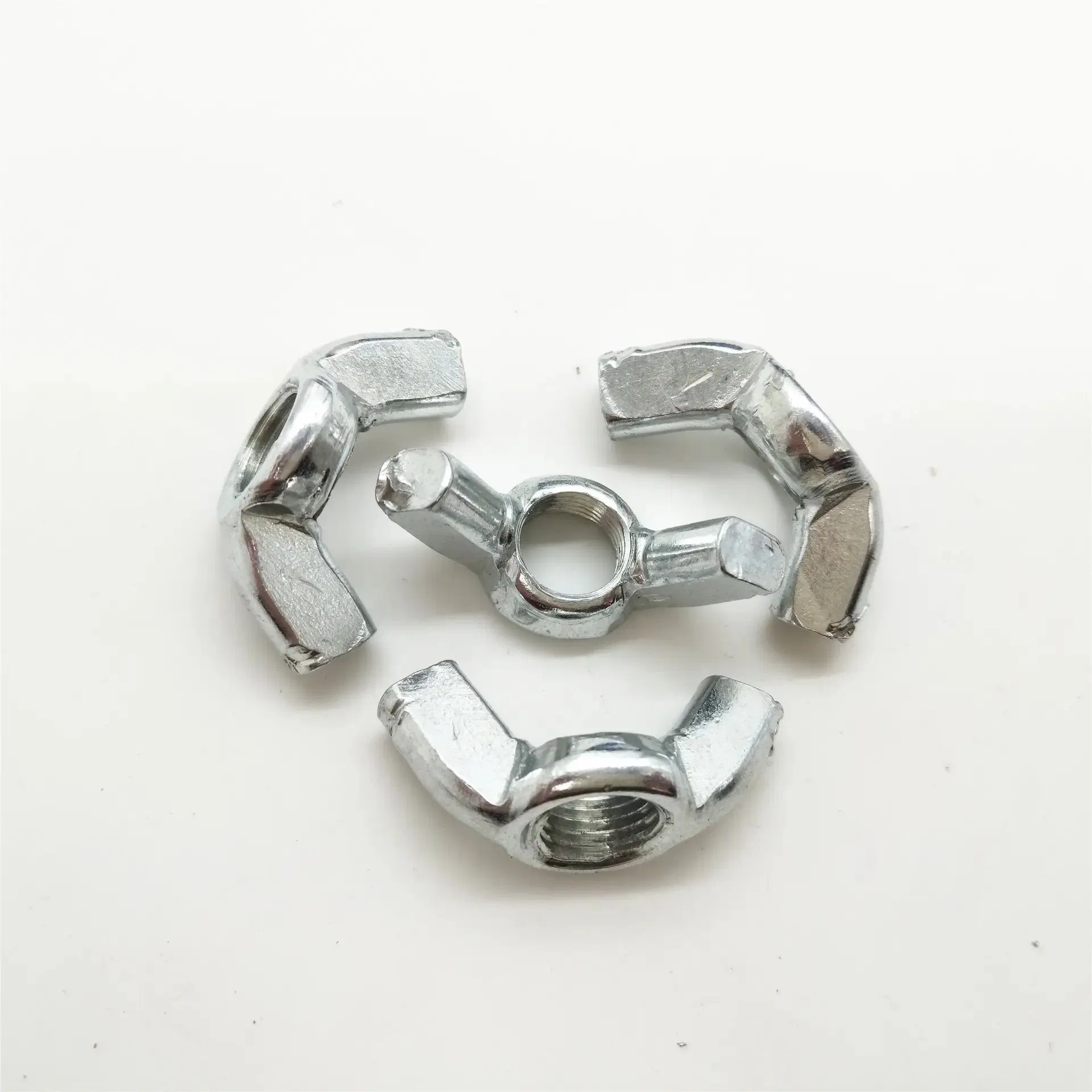 SS304 Stainless Steel Butterfly Nut Wing Nut / Galvanized Butterfly Nut