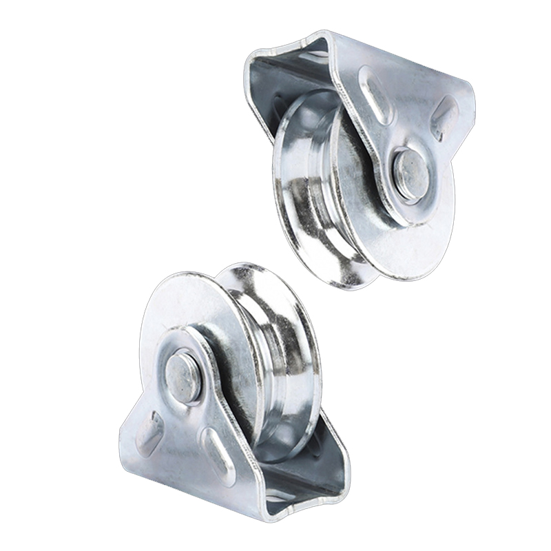 Heavy Duty Double Bearing Sliding Door Wheel Sliding Gate Roller Wheel Metal U V Y Groove Sliding Gate