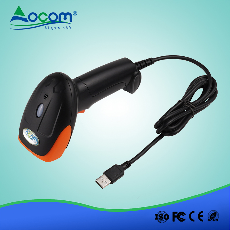 Cheap Price Scanners Wired Portable Bar Code Laser Handheld 1d Reader