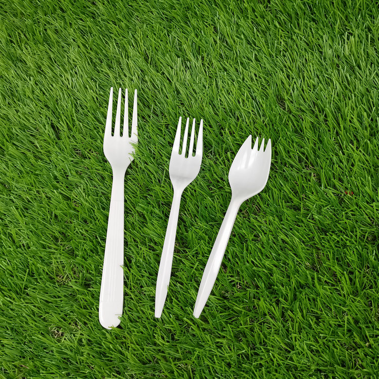 Practical Degradable Ice Cream Spoon Cornstarch Tableware