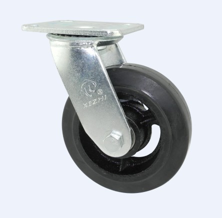 Kex5-H15 Movale Scaffolding Series Black Rubber Caster Wheel for Movale Scaffolding