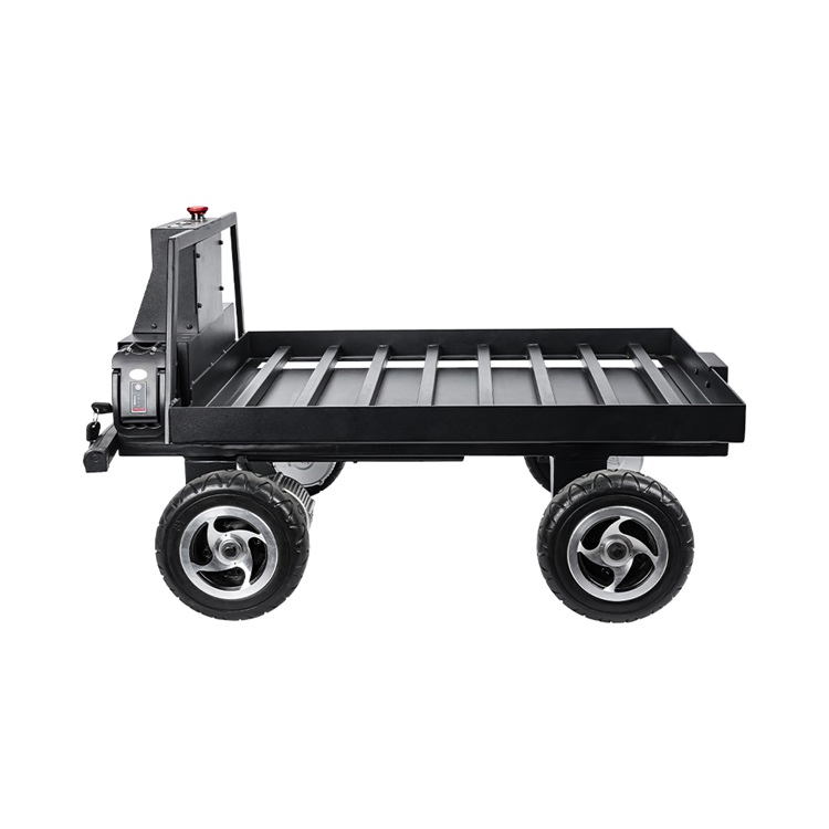 Intelligent Automatic Following Load-Carrying Robot Following Trolley Platform