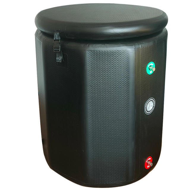 Портативная ванна для ледяной терапии из дроп-стич материала