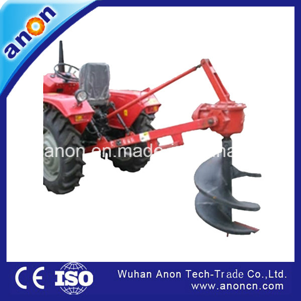 Anon Farm Tractor Parts Earth Auger Mounted 3 Point Mounted Hole Digger