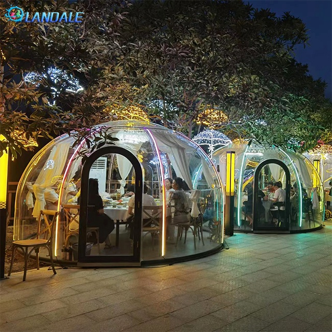 Festival Tent Star Bubble Room Decoration PC Transparent House Spherical Tent Spherical Tent Half Round House